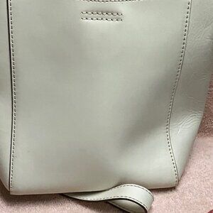 Cute White Leather Crossbody purse